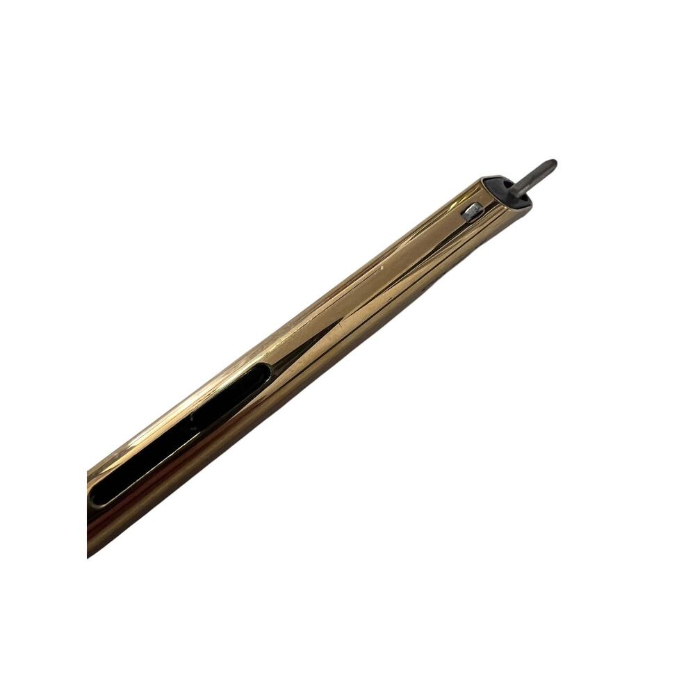 Aurora Thesi Gold Tone Ball Point Pen Vintage Carpogiani Bologna, Italy - Picture 13 of 16